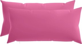 vidaXL Κάλυμμα Μαξιλαριού 2 pcs HEERLEN Ροζ 40 x 70 cm Πολυεστέρας
