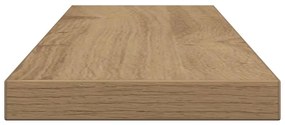 vidaXL Ράφια Τοίχου 4 τεμ. Artisan Δρυς 60x20x1,5εκ. από Επεξεργ. Ξύλο