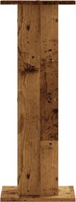 vidaXL Βάσεις Ηχείων 2 τεμ. Όψη Παλαιού Ξύλου 30x30x80 εκ. Επεξ. Ξύλο