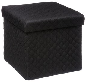 Σκαμπό Με Αποθηκευτικό Χώρο F-V Folding Stool Black 167846B