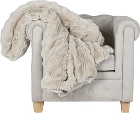 Κουβέρτα Home ESPRIT Μπεζ 220 x 240 x 1 cm