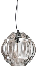 Φωτιστικό Οροφής GN271PSG Fume Metal, Glass