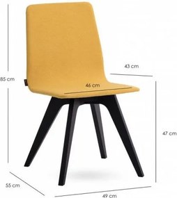 Καρέκλα Chat-Moustardi - 49.00Χ55.00Χ85.00cm