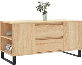 vidaXL Τραπεζάκι Σαλονιού Sonoma Δρυς 102x44,5x50 εκ. Επεξεργ. Ξύλο