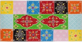 vidaXL Ντουλάπι TV Πολύχρωμο 60 x 30 x 24 εκ Μασίφ ξύλο μάνγκο