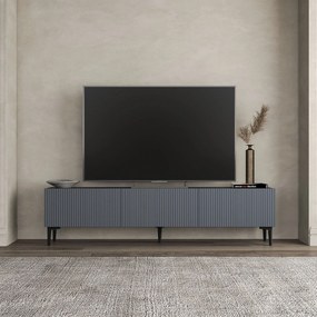 Έπιπλο Τηλεόρασης Ανθρακί LAFREN 180x31.4x45