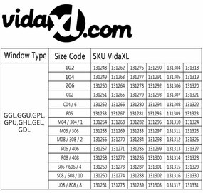 vidaXL Στόρι Ρόλερ Συσκότισης (Blackout) Μαύρο P08/408