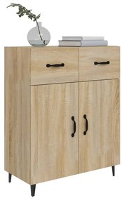 vidaXL Ντουλάπι Sonoma Δρυς 69,5 x 34 x 90 εκ. από Επεξεργασμένο Ξύλο