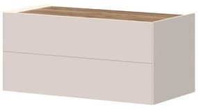 Έπιπλο Τηλεόρασης Επιτοίχιο Spike Mini 162734159 90x47x37cm Natural-Beige
