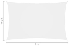 ΠΑΝΙ ΣΚΙΑΣΗΣ ΟΡΘΟΓΩΝΙΟ ΛΕΥΚΟ 2,5 X 5 Μ. ΑΠΟ ΎΦΑΣΜΑ OXFORD 135264