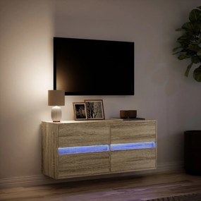 ΈΠΙΠΛΟ ΤΟΙΧΟΥ ΤΗΛΕΟΡΑΣΗΣ ΜΕ LED SONOMA ΔΡΥΣ 100X31X45 ΕΚ. 852294