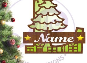 Intra απο ξύλο plywood 3mm-4mm πάχος Χριστουγεννιάτικο μονόγραμμα με κεφαλαίο γράμμα L Δίασταση 30x20 cm INTRAFABR-79721561