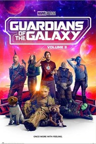Αφίσα Marvel: Guardians of the Galaxy 3 - One More With Feeling, (61 x 91.5 cm)