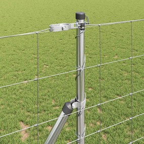 vidaXL Φράχτης Συρμάτινου Φράχτη 25 x 1,2 μ Γαλβανισμένος Χάλυβας