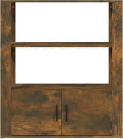 vidaXL Ντουλάπι Καπνιστή Δρυς 80x30x90 εκ. από Επεξεργασμένο Ξύλο