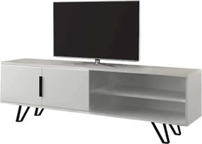 Έπιπλο τηλεόρασης Foot λευκό 160x35x49εκ