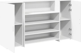 vidaXL Γραφείο Υποδοχής Λευκό 180x50x103,5 εκ. από Τεχνητό Ξύλο