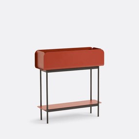 Ψηλή μεταλλική ζαρντινιέρα, Fleury