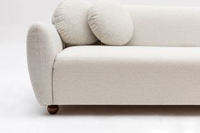 Corner Sofa Eddy Corner Right (L3-CHL) - White White