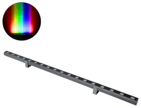 Μπάρα Φωτισμού Ultra Slim Wall Washer RGBW Γκρι Ανθρακί WASHER-PANDA 90581 Globostar-90581-Ανθρακί 90581