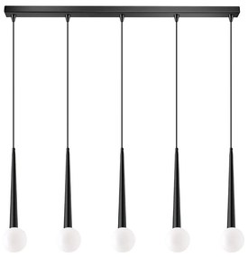 Φωτιστικό Οροφής - Ράγα 01392-12BR G9  100cm Black Luma