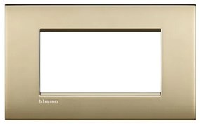 Πλαίσιο 4 Θέσεων Χρυσό Ματ Bticino Living Air LNC4804OF Legrand-LNC4804OF-Χρυσό LNC4804OF