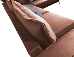 Γωνιακός καναπές Boss-Portokali-Αριστερή