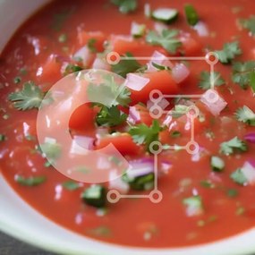 Σετ των 2 Intra Συλλεκτικό Ξύλινο Παζλ Plywood 4mm - Φρέσκια σάλσα σε ένα μπολ Σε Ξύλινο Κουτί - Διαστάσεις: 10x10 cm – 25 κομμάτια