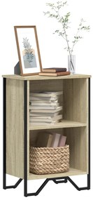 vidaXL Βιβλιοθήκη Sonoma Δρυς 50 x 31 x 74,5εκ. από Επεξεργασμένο Ξύλο