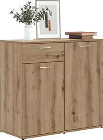 vidaXL Ντουλάπι Τεχνίτης Δρυς 80 x 36 x 75 εκ. Επεξεργασμένο Ξύλο