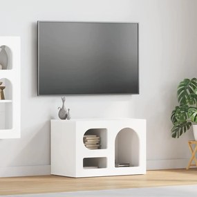 vidaXL Ντουλάπι TV Λευκό 60 x 35 x 40 εκ. Επεξεργασμένο ξύλο