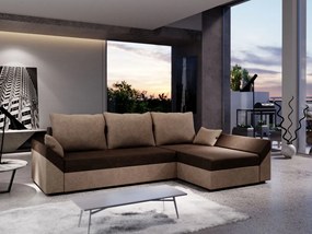 Γωνιακός καναπές Eibar-Kafe - Mpez - 240.00Χ144.00Χ0.00cm