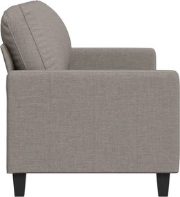 vidaXL Καναπές Τριθέσιος Taupe 180 εκ. Υφασμάτινος