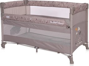 BABY COT UP AND DOWN WITH FOLDABLE SIDE STRING DRE