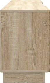 vidaXL Ντουλάπι TV Sonoma Δρυς 150 x 31 x 47 εκ Επεξεργασμένο Ξύλο