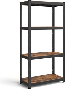 Μεταλλική Ραφιέρα Δαπέδου 4 Θέσεων (80x40x160) Songmics GLR044BZ03