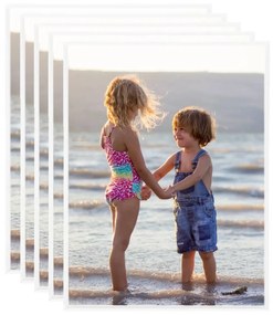vidaXL Κορνίζες Κολάζ 5 τεμ. Λευκές για Τοίχο/Τραπέζι 50 x 60 εκ. MDF