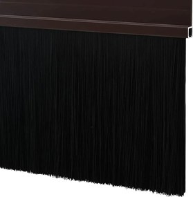 vidaXL Αυτοκόλλητες σφραγίδες πόρτας 6 pcs Καφέ 100 cm