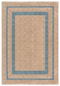 Beauty Home Χαλί Tropic Art 9138 133x190 Μπεζ,Μπλε