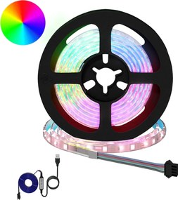 vidaXL Λωρίδα LED 12 pcs Μαύρο και Διαφανές 1300 χιλ