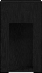 vidaXL Πύργος υπολογιστή με συρτάρι Μαύρο 30x44x74 cm