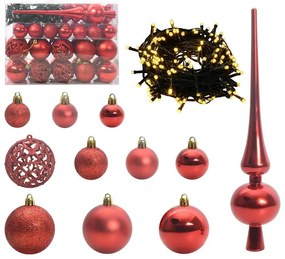 vidaXL Τεχνητό Λεπτό Χριστουγεννιάτικο Δέντρο Πράσινο και Λευκό 120 cm