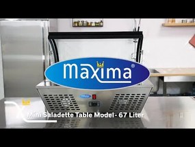 Saladette - 67L - incl 8 x 1/6 GN - Tabletop