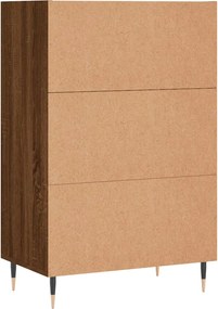 vidaXL Ραφιέρα Καφέ Δρυς 57 x 35 x 90 από Επεξεργασμένο Ξύλο