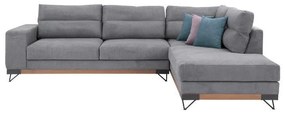 Corner Sofa New Monaco Right Corner Grey 300*230*95 cm