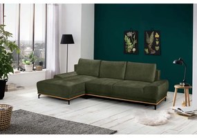 NATURA ΚΑΝΑΠΕΣ ΚΡΕΒΑΤΙ ΓΩΝΙΑ ΑΡΙΣΤΕΡΗ ΛΑΔΙ 283x164x90 - 70-0401
