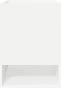 vidaXL End Table 2 pcs Λευκό 40 x 40 x 56 εκ. Επεξεργασμένο ξύλο