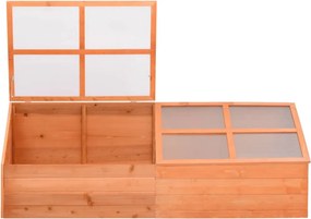 vidaXL Θερμοκήπιο 180 x 57 x 62 εκ. Ξύλινο