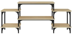 vidaXL Έπιπλο Τηλεόρασης Sonoma Δρυς 117x35x52 εκ. Επεξεργ. Ξύλο