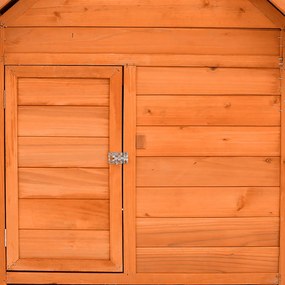 vidaXL Κοτέτσι 150 x 96 x 110 εκ. από Μασίφ Ξύλο Ελάτης